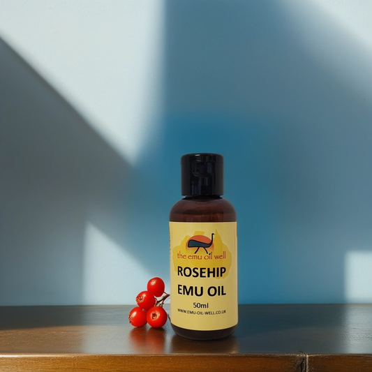 Emu Oil with Rosehip for Stretch Marks and Fine Lines 50ml 