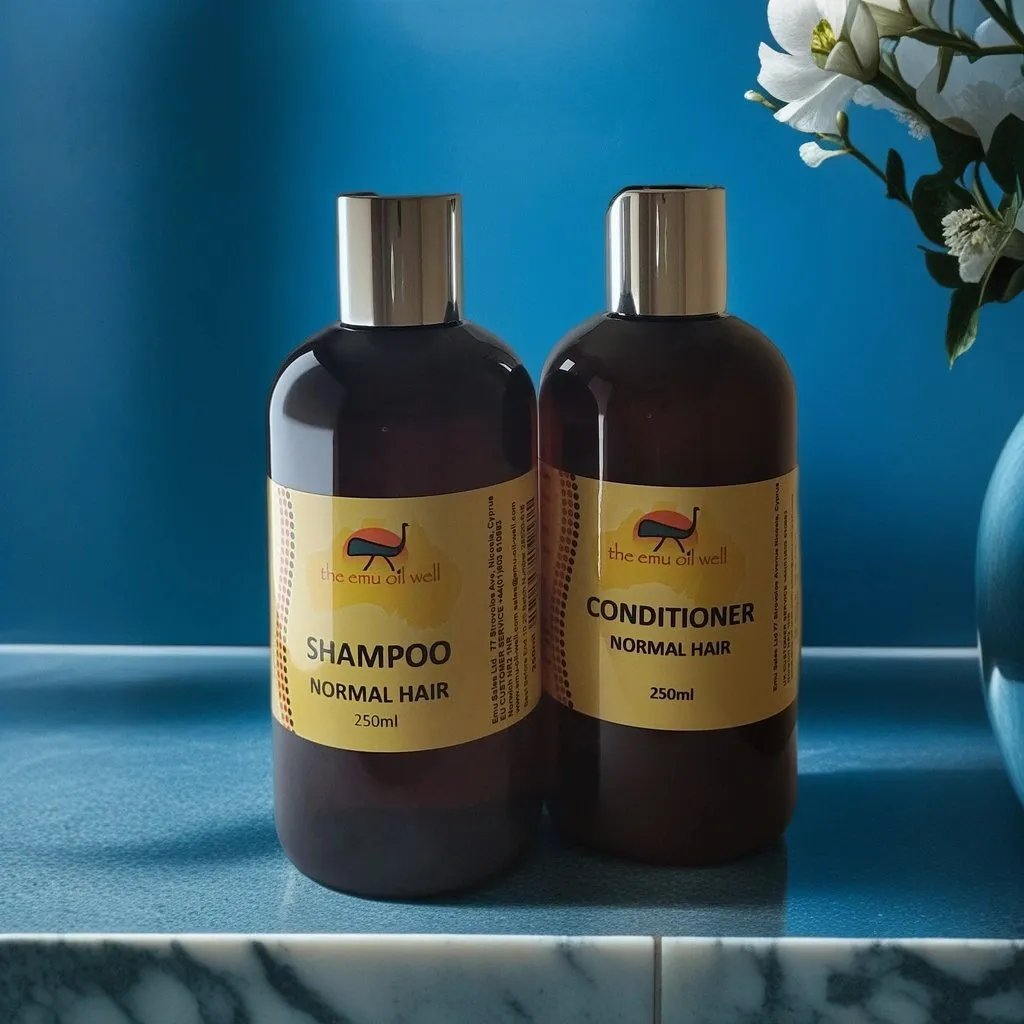 Shampoo & Conditioner for Normal Hair - Emu Oil Well - 